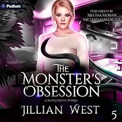 The Monster's Obsession Audiolibro Por Jillian West arte de portada