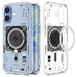 Immagine di Spigen Cover per iPhone 17, Ultra Hybrid MagFit, Compatibile con MagSafe (Tecnologia DuraClear) - Neo One