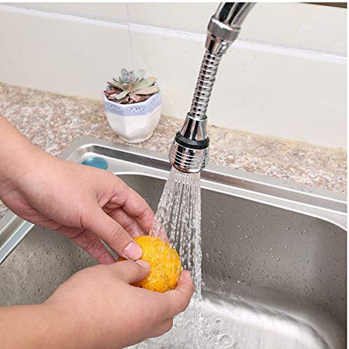 Mokell 360 Degree Rotate Faucet,Deluxe Internal Thread Nozzle Filter Adapter Water Saving Bubbler Connector Swivel Tap Aerator Diffuser Kitchen Accessories for Restaurant, Home & Hotel(6PCS)