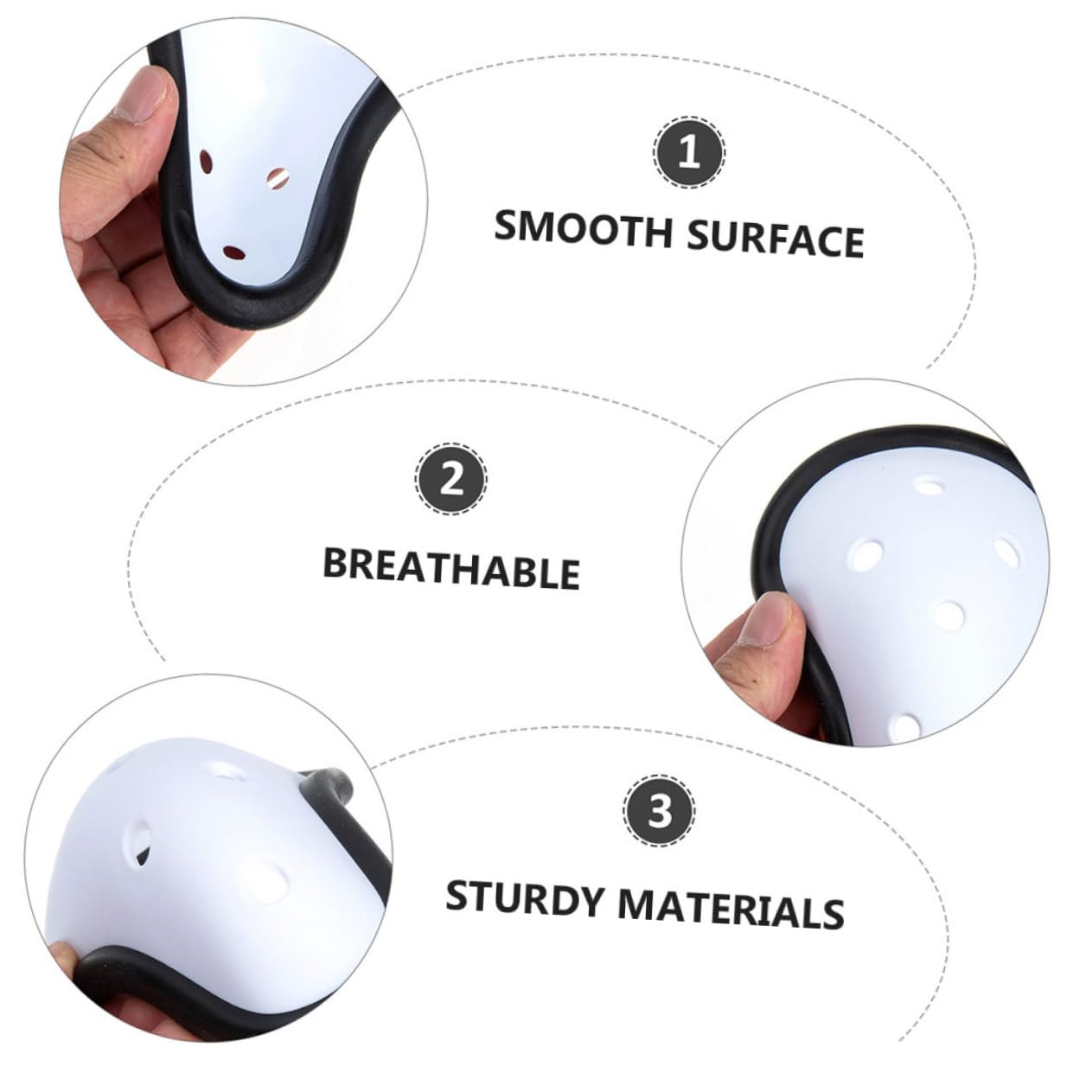 GOOHOCHY 2sets Men's Groin Protector Reusable Crotch Guard for Boxing Professional Training Accessory Comfortable Eva Padding 4pcs*2