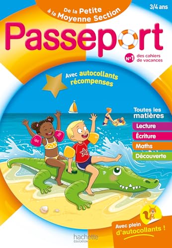 Passeport Maternelle - De la Petite à la Moyenne Section (3-4 ans) - Cahier de vacances 2026