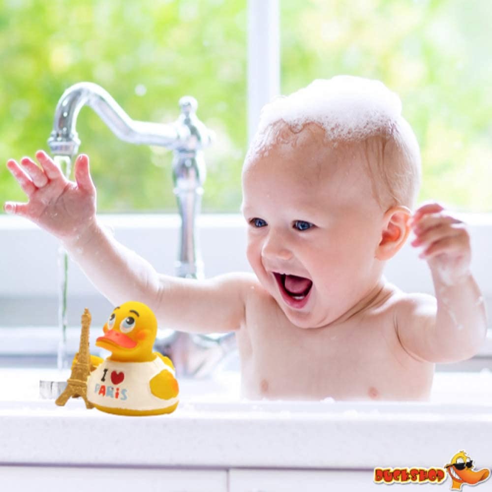 Duckshop I Lanco Paris Rubber Duck, Squeaky Duck, Length: 7.5 cm - Image 2