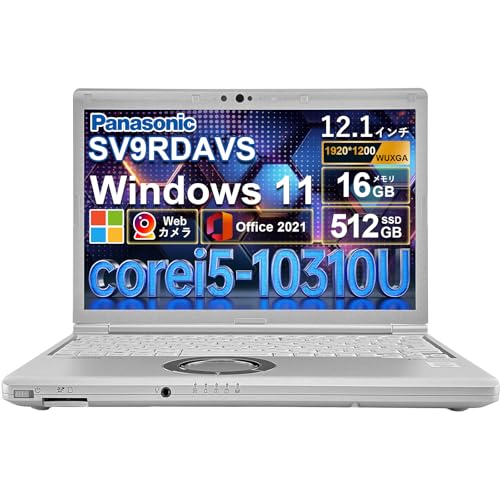 �y�����ςݕi�z�m�[�g�p�\�R�� SV9R12.1�C���` �t��HD/Corei5-10310U(1.7GHz)/������16GB /SSD 512GB /���{��z��L�[�{�[�h/USB/HDMI/SD�J�[�h���[�_�[/Web�J����/Wi-Fi/Bluetooth/W