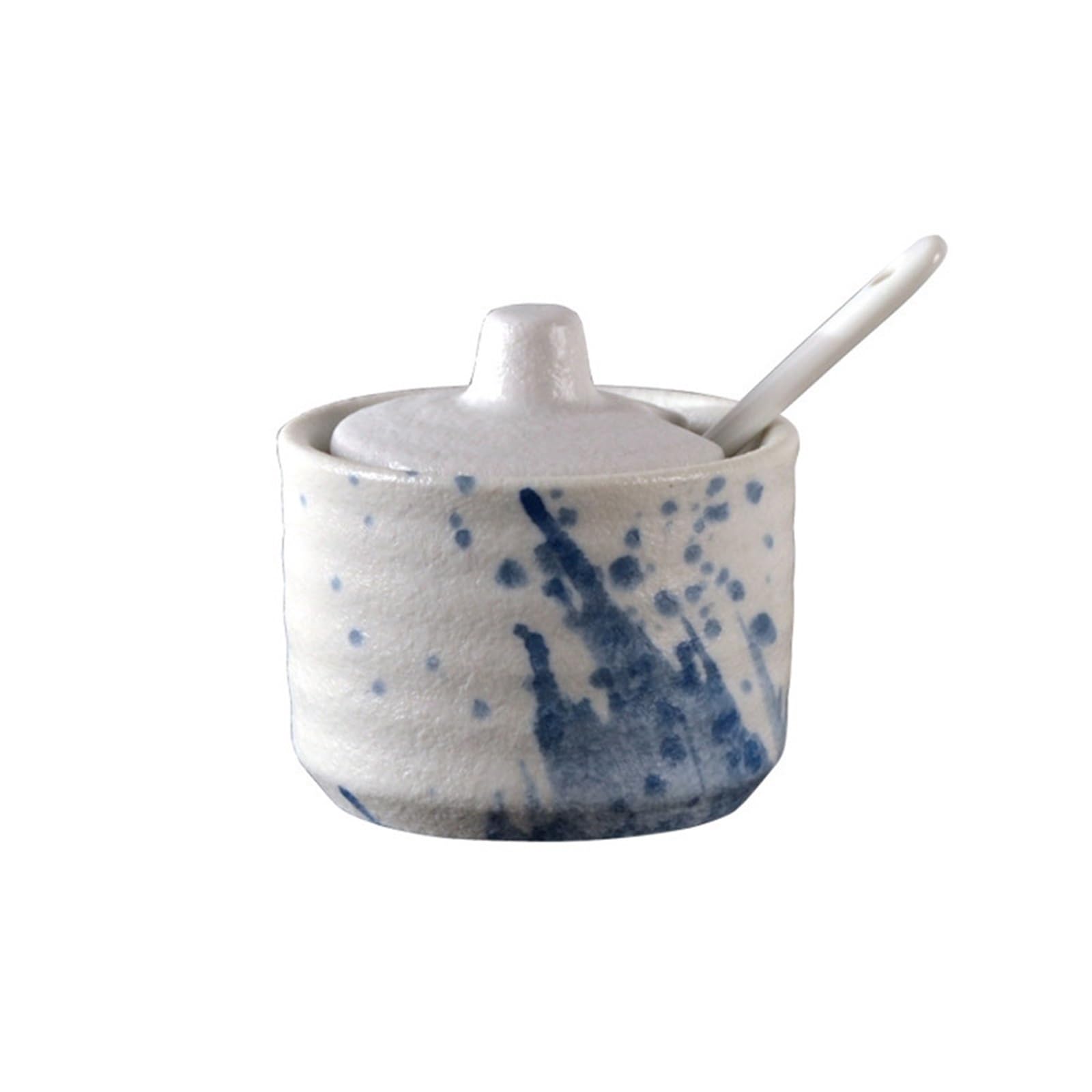 WSQHAO 3Pcs Ceramic Seasoning Jar for Seasoning