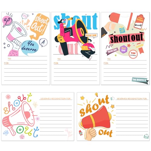 Cartes de cri positives pour motiver les employés et enseignants