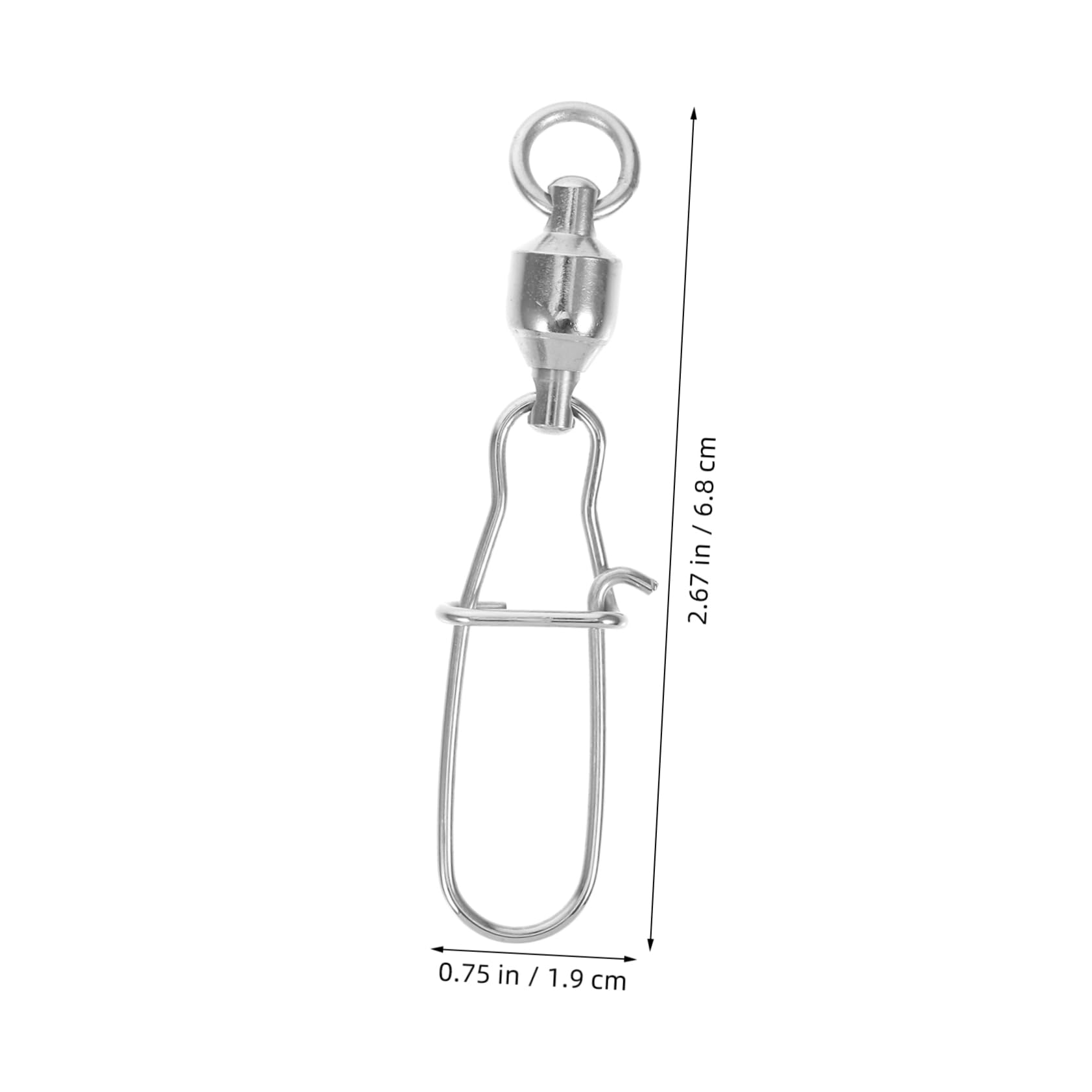 KESYOO Spool Hook Replacement for Secure Connection Stainless Steel Kite Bearing Accessory Multiuse Design for Outdoor Fun and Decorations