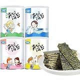DAMAICHUHAI Snack di alghe, fogli di alghe, patatine croccanti di alghe ripiene, snack cinese, sfizioso spuntino per il tempo libero, 160 g / 5,6 oz
