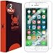 Skinomi Screen Protector Compatible with iPhone 8 Plus (2-Pack)(Edge to Edge) Clear TechSkin TPU Anti-Bubble HD Film