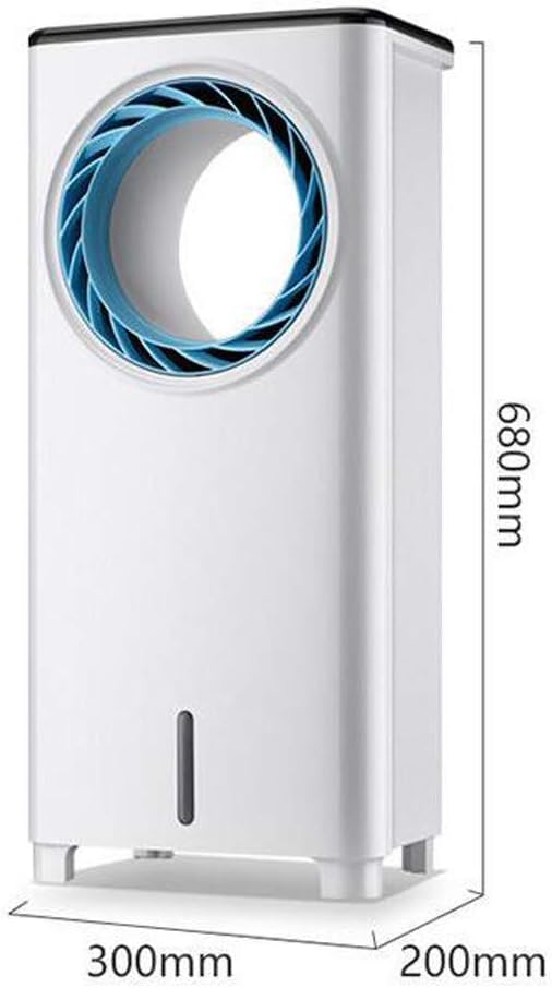 Air Cooler for Home Office Evaporative Coolers 80W Portable Bladeless Air Cooler Electric Fan Humidifier with Remote Control LCD Display 3 Modes Air Conditioner for Indoor Home Office Do