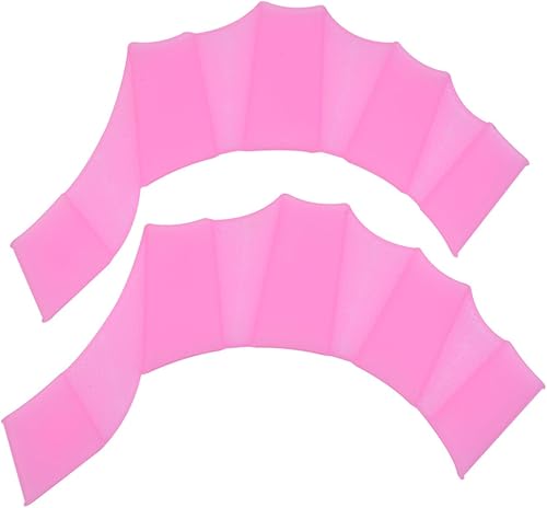 Miniatura 8 de 3 pares de palas de natación de mano, aletas de natación para entrenamiento de natación, paletas de mano de malla de silicona, guantes de natación