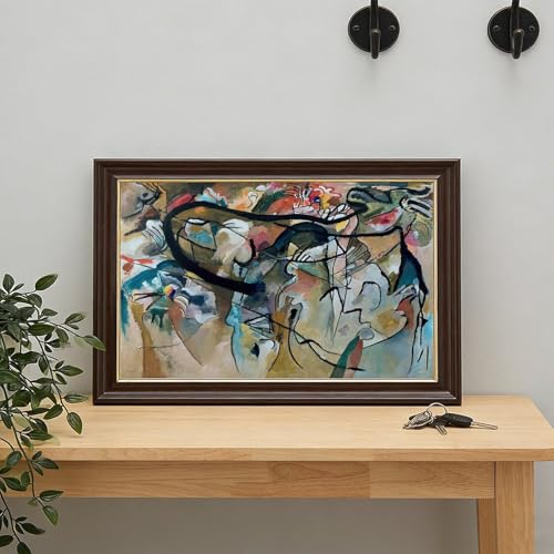 Toile Kandinsky Composition 5 tableau mural de salon