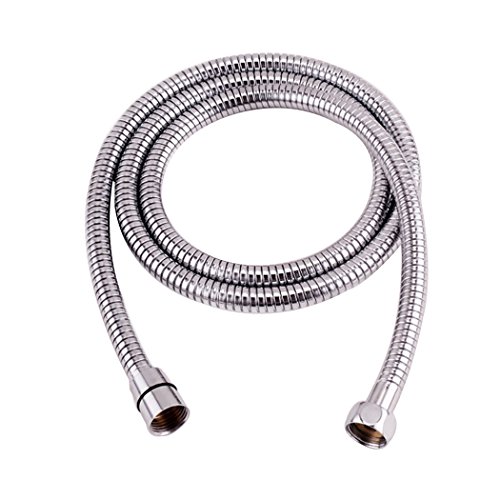 PHOEWON Brauseschlauch 1.5M Lange Edelstahl Duschschlauch Flexibler Brausenschlauch, Dusch Schlauch Chrom Cover