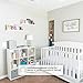 Delta Children Sutton 4-in-1 Convertible Crib, White