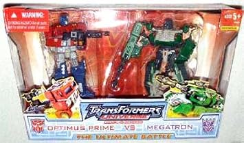 Transformers Optimus Vs. Megatron Universe Battle