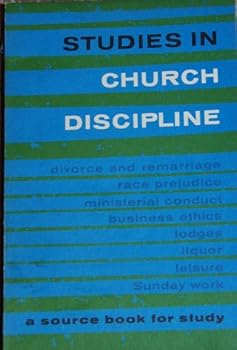 Paperback Studies in Church Discipline Book