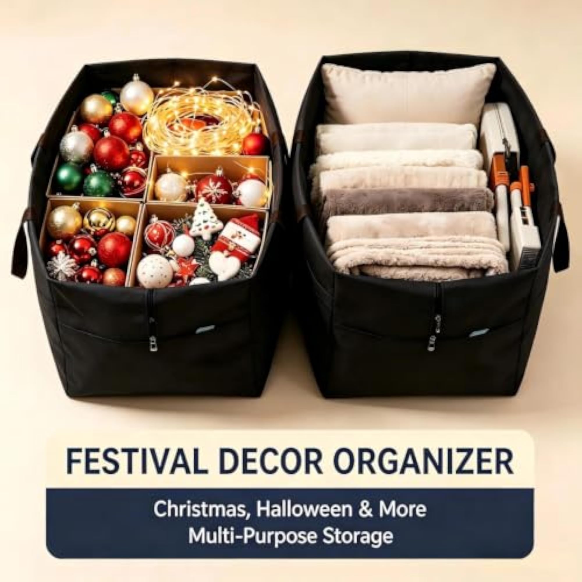 100L Waterproof Seasonal Comforters Storage Bags
