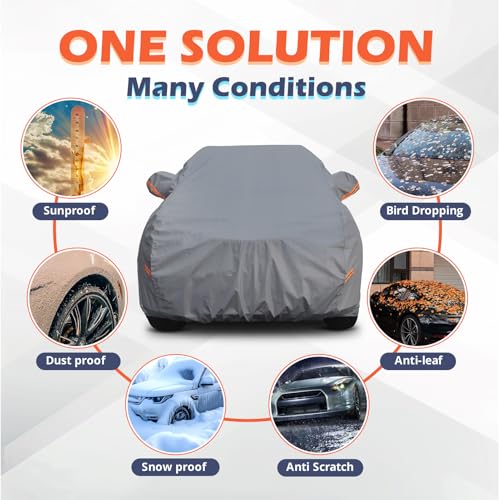 Image of Coverlex All-Weather Car Cover Custom Fit for Mercedes Benz GLE 2015-2026
