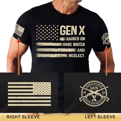 Gen X Raised On Hose Water and Neglect Shirt, Gen X T Shirt Women, Gen X Shirts for Men, Generation X Shirt 104