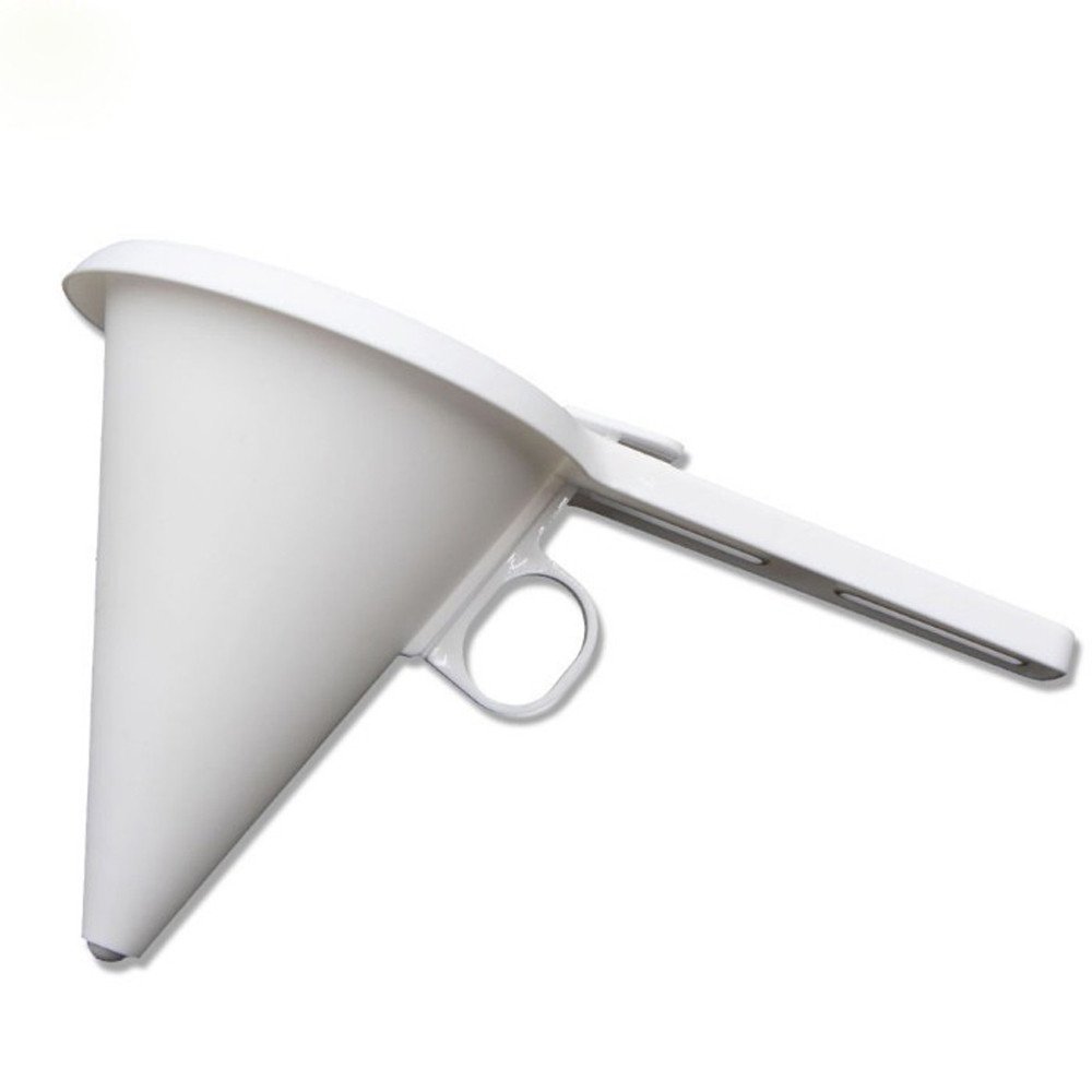 MMOOVVAdjustable Chocolate Funnel for Baking Cake Decorating Tools Kitchen White