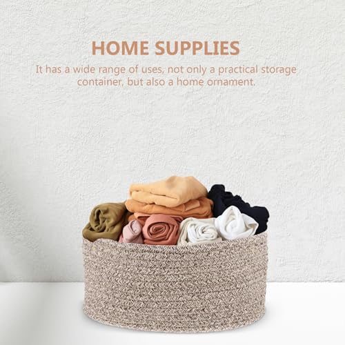 Panier de rangement en coton pour accessoires et petits jouets - 6