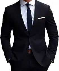 Terno Slim Masculino Executivo Corte Italiano - Calça e Blazer