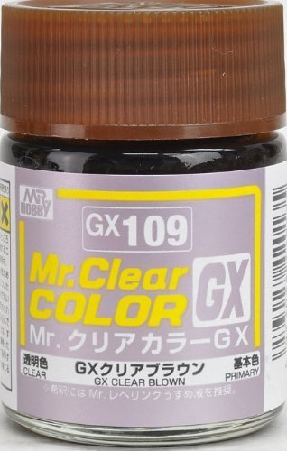 Amazon | 【溶剤系アクリル樹脂塗料】Mr.クリアカラー GX109 GXクリア