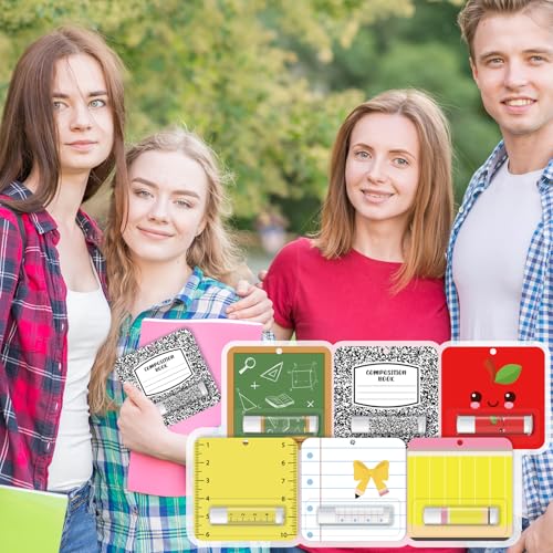 Image of 24 Pack Back to School Lip Balm | Pencil, Crayon, Apple and Notebook Designs,First Day of School Gifts Student Favors and Teacher Appreciation Presents