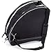 Athletico Ice & Inline Skate Bag - Premium Bag to Carry Ice Skates, Roller Skates, Inline Skates for Both Kids and Adults (Black with White Trim), Black With White Trim, L, Detachable,Durable
