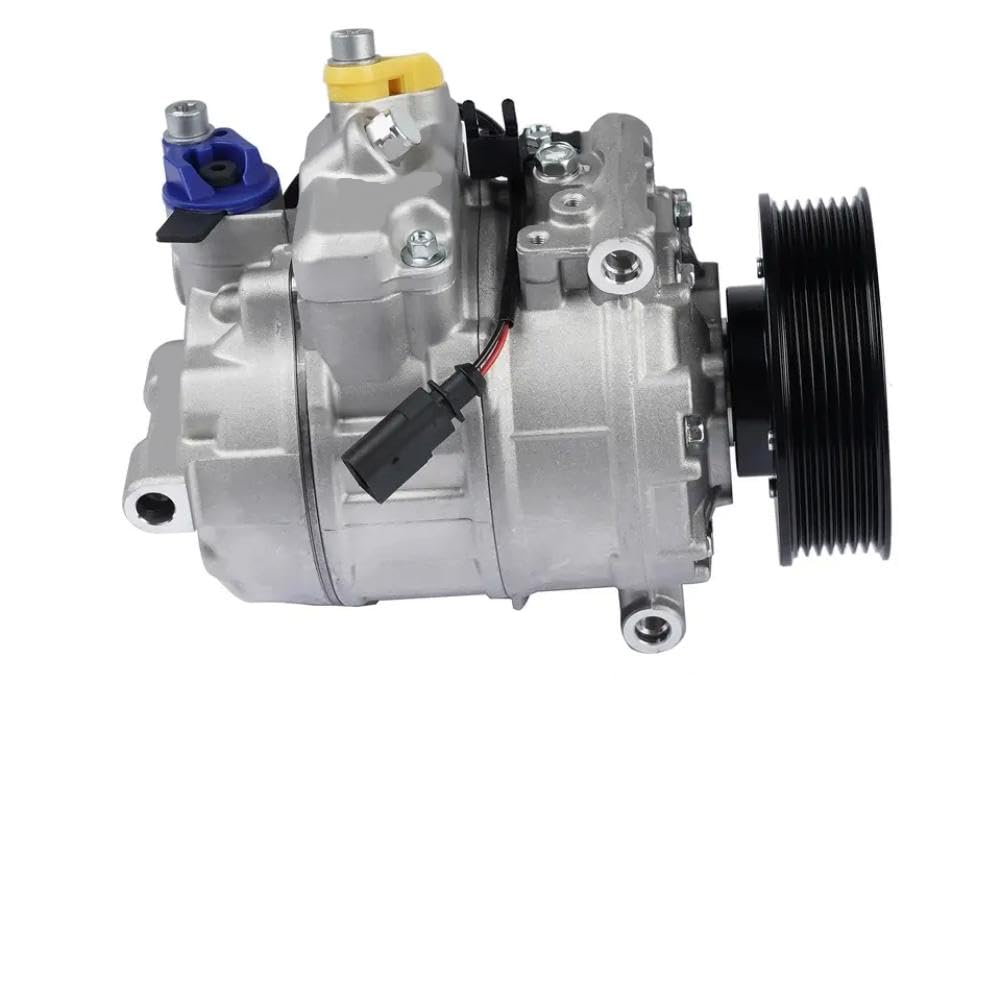 Xasdqhqux Onecolor Ac Compressor With Clutch Compatible With Q7 3.6L 2006 2007 2008 2009 2010 2011 2012 2013 2014 2015 2016 2017 157338 10361471
