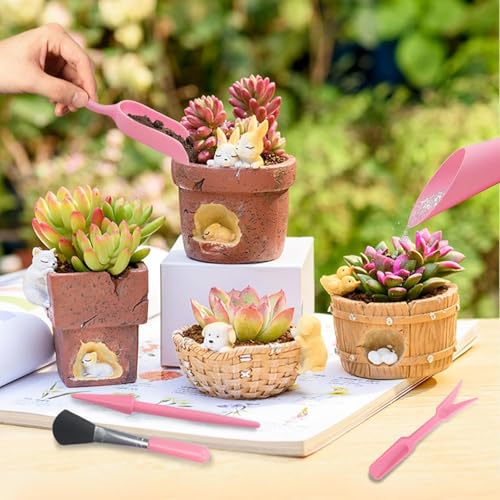 Set 16 Piezas Mini Herramientas Jardín para Suculentas miniatura 5