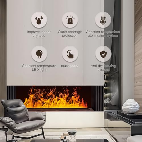 Mexhom Water Vapor Fireplace – Bild 5