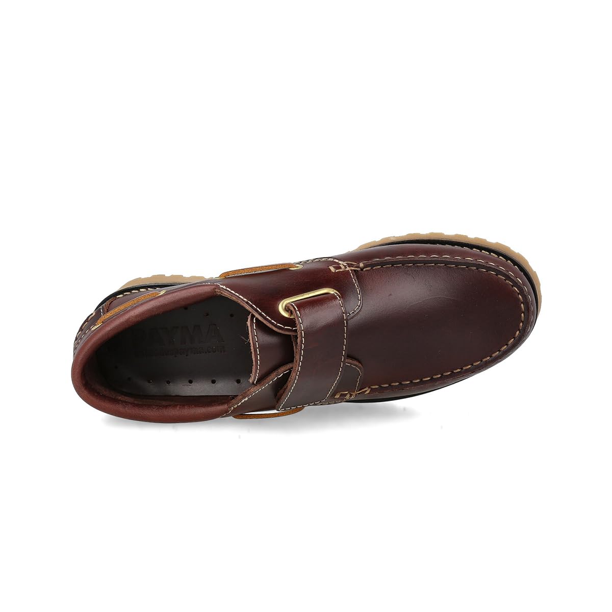 Chaussures Bateau Sport pour Homme Femme Enfant Garçon Unisexe en Cuir. Grandes Tailles. Fermeture Lacets et Contact. Semelle en Caoutchouc. Marron, Bleu Marine, Noir