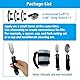 Adaptive Utensils Universal-Manschette besteck für parkinson hilfsmittel behinderte griffhilfe stift essbesteck greifhilfe senioren Utensilienhalter, Füttern, Arthriti Handschlaufen (3 Stück)