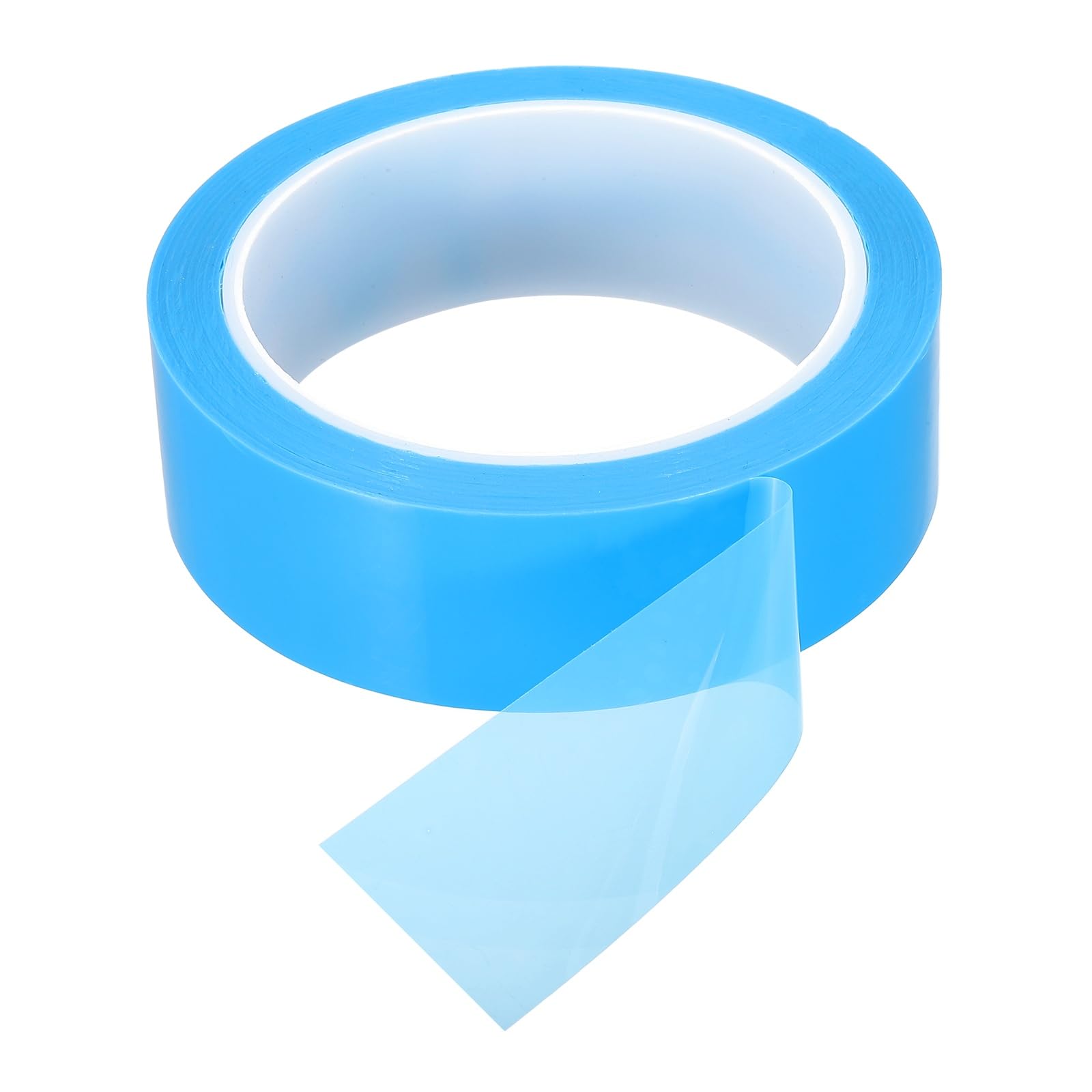 PATIKIL 30mm x 50m Refrigerator Tape PET Fridge Non-Residual Adhesive Tape for Fixing Drawer Refrigerator Air Conditioner Printer, Blue