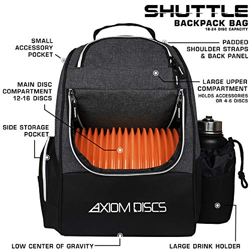 Axiom Discs Backpack Shuttle Bag (Black) #TOP1