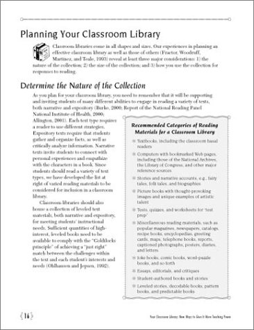 Your Classroom Library: New Ways to Give It More Teaching Power: Great Teacher-Tested and Research-Based Strategies for Organizing and Using Your Library - Image 2