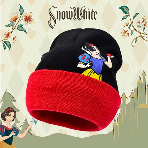 Image of Disney Snow White Beanie Hat, Black, One Size