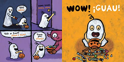 Boo! / !Bu!: (A Playful Bilingual Spanish-English Story of Halloween Traditions and Costumes for Babies and Toddlers) (Leslie Patricelli Board Books) - Image 3