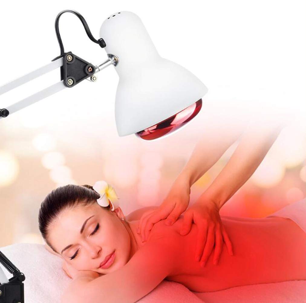 El Alivio del Dolor Terapia de luz infrarroja Calefacción Física 110-240 100W para el reumatismo Cuidado de la Salud Fisioterapia Calor infrarrojo de la lámpara