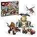LEGO Jurassic World Spinosaurus &amp; Quetzalcoatlus Air Mission Toy - incl. 2 Dinosaur Figures, Truck &amp; Helicopter Toys plus 4 Minifigures - Dino Gift for 8+ Year Old Boys &amp; Girls - 76976