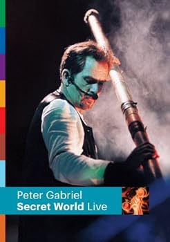 DVD Peter Gabriel: Secret World Live Book