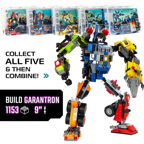 JITTERYGIT Mech Building Robot Glow in The Dark Action Figure Toy Set, Cool Space Super Hero Christmas Birthday Gift, Best Xmas Holiday Present Bricks for Boys, Girls, Teen 6 7 8 9 10 Year Old - Image 6