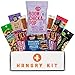 HANGRY KIT - Healthy Kit - Snack Sampler - Care Package - Gift Pack - Variety of 25 Healthy Bars, Gum, and other Oven-Baked Chips and Crisps Included - 100%