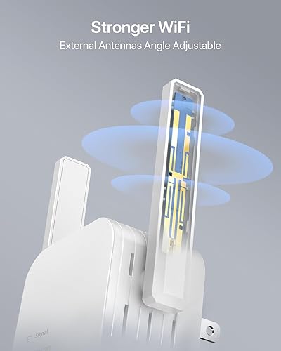Miniatura 6 de Adaptador universal WiFi a Ethernet AC1200Mbps, compatible con funcionalidad de desactivación WiFi extendida, puente inalámbrico 2.4G/5G con puerto