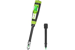 Digital Soil pH Meter for Gardeners: Monitor Plant Health with Precision