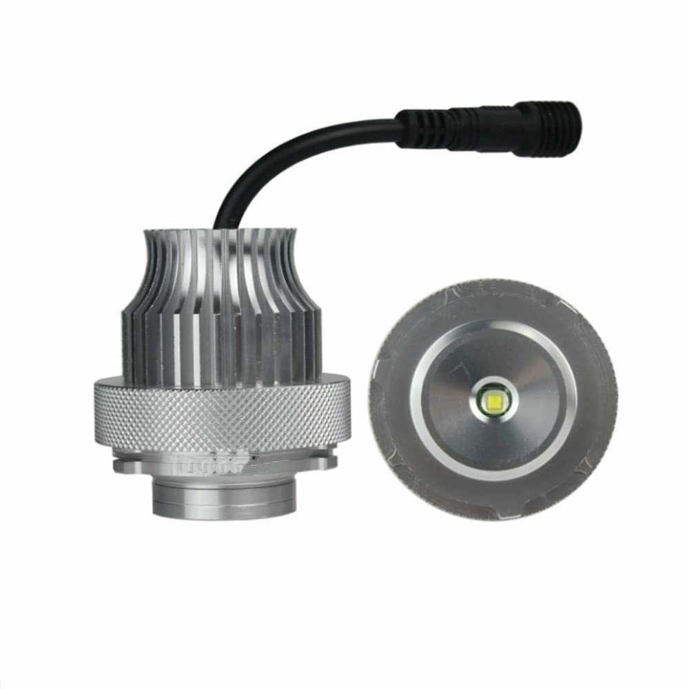 Sponsored Ad – LED Angel Eyes, LanCo 20W 6000K 2 LED Angel Eyes Signal Lights for Car HID Xenon White Color Light for E60 E61