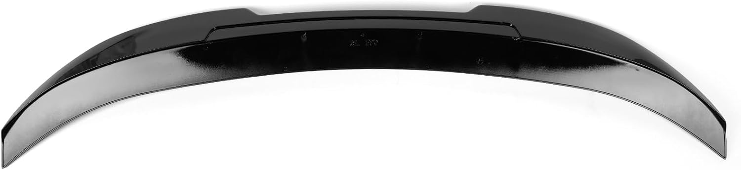 Rear Spoiler Fit for BMW 3-Series 2006-2011 E90 & 2008-2011 M3 Sedan, PSM Style Tail Trunk Lip Wing Sporty Appearance Glossy Black