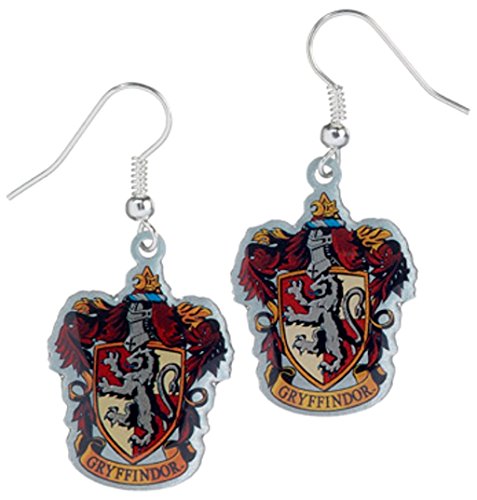 The Carat Shop - Pendientes oficiales de Harry Potter con escudo
