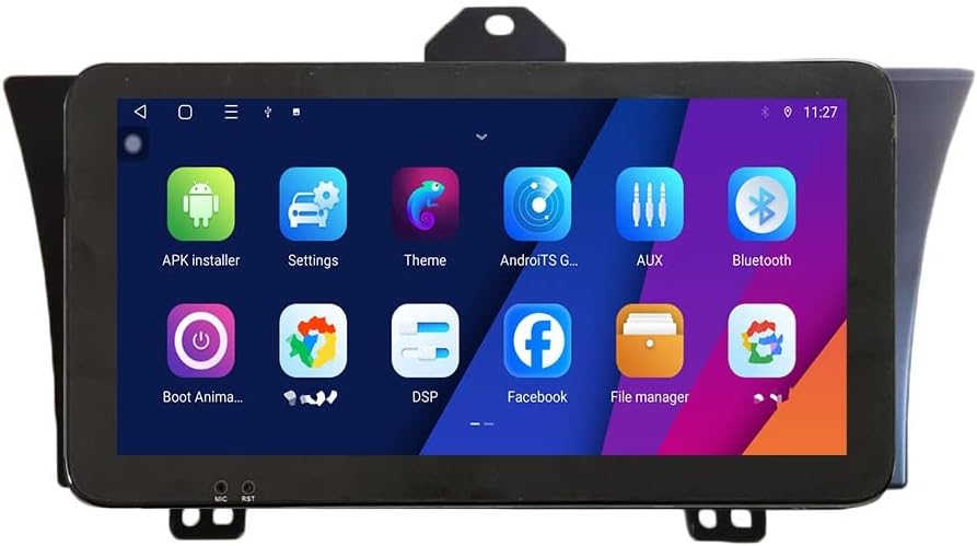 10.33" QLED/IPS 1600x720 Touchscreen CarPlay & Android Auto Android Autoradio Car Navigation Stereo Multimedia Player GPS Radio DSP Forhonda elysion 2012-2015