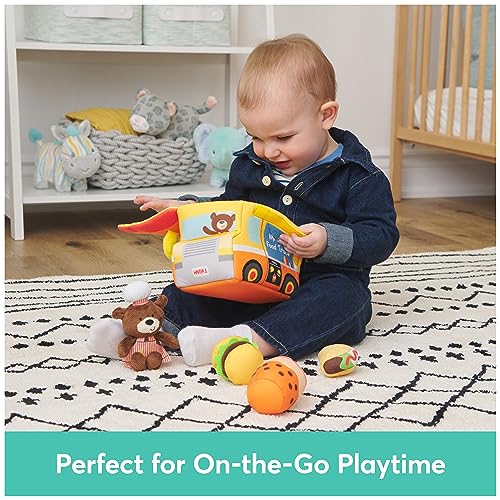 Image of Baby GUND Play Soft Collection, My Little Food Truck 5-Piece Plush Playset with Rattle, Squeaker and Crinkle Sound Toys, Sensory Toy for Babies, 7.5 inch